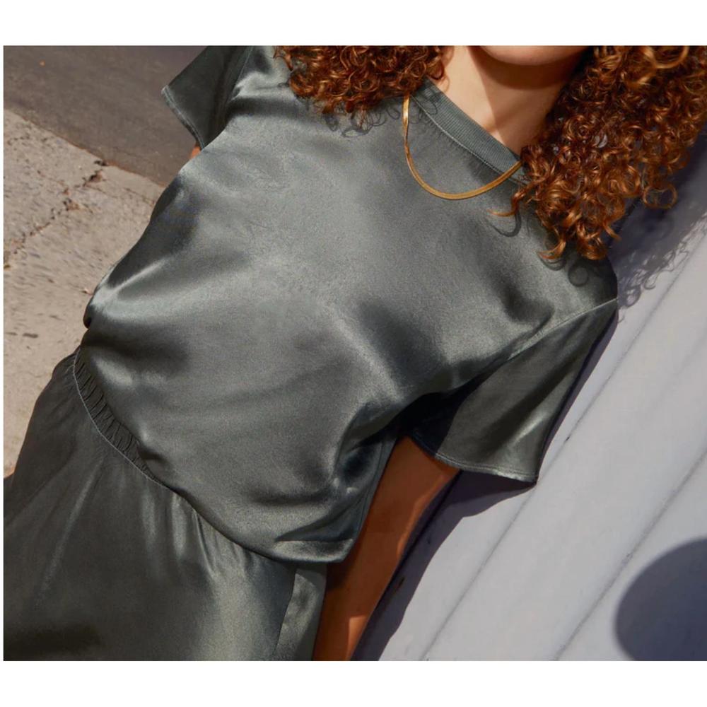 NEW NATION LTD marie tee in willow